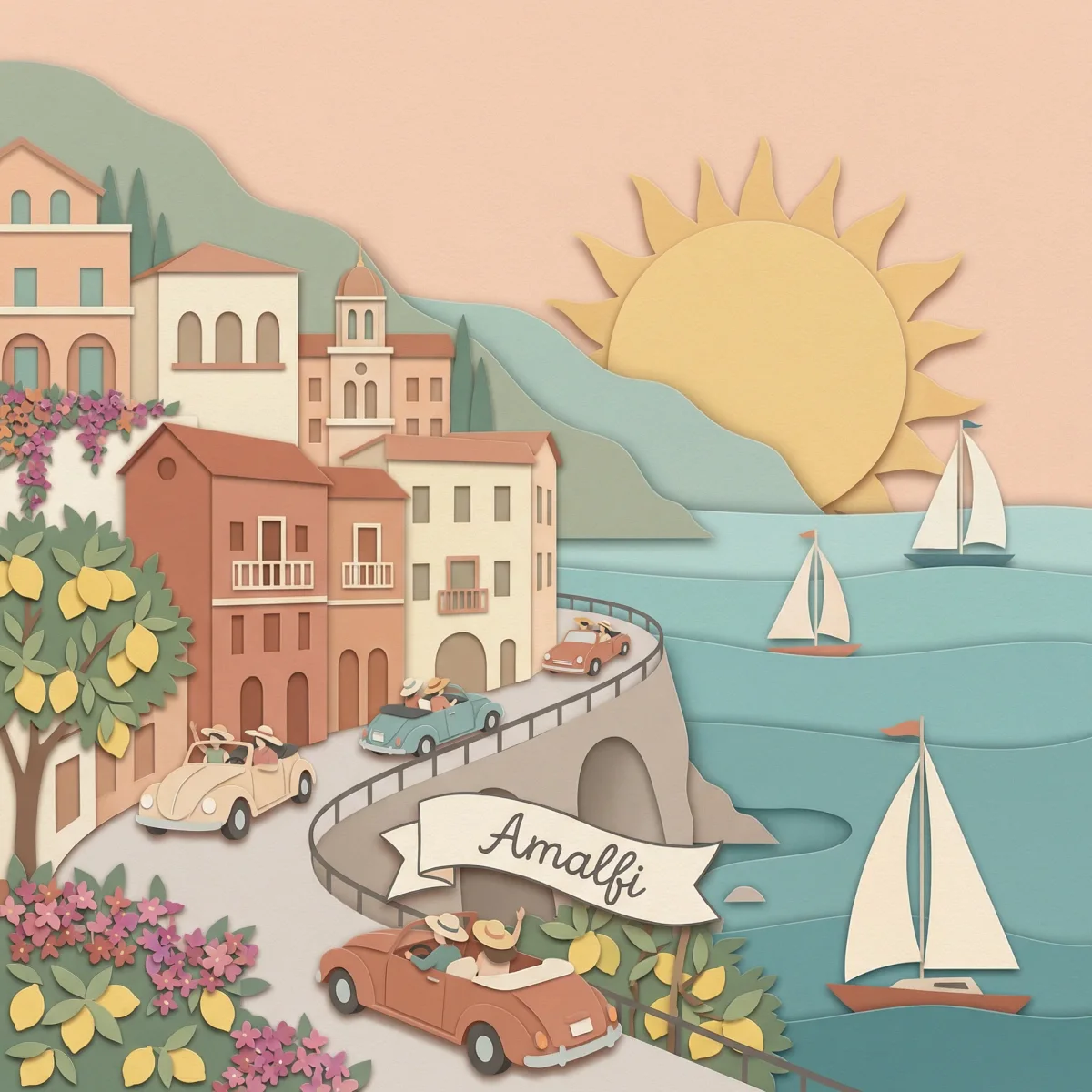 Amalfi.Day travel platform set against the Amalfi Coast